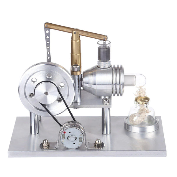 Stirling Engine Kit Hot Air Stirling Engine Electricity Generator With Colorful LED